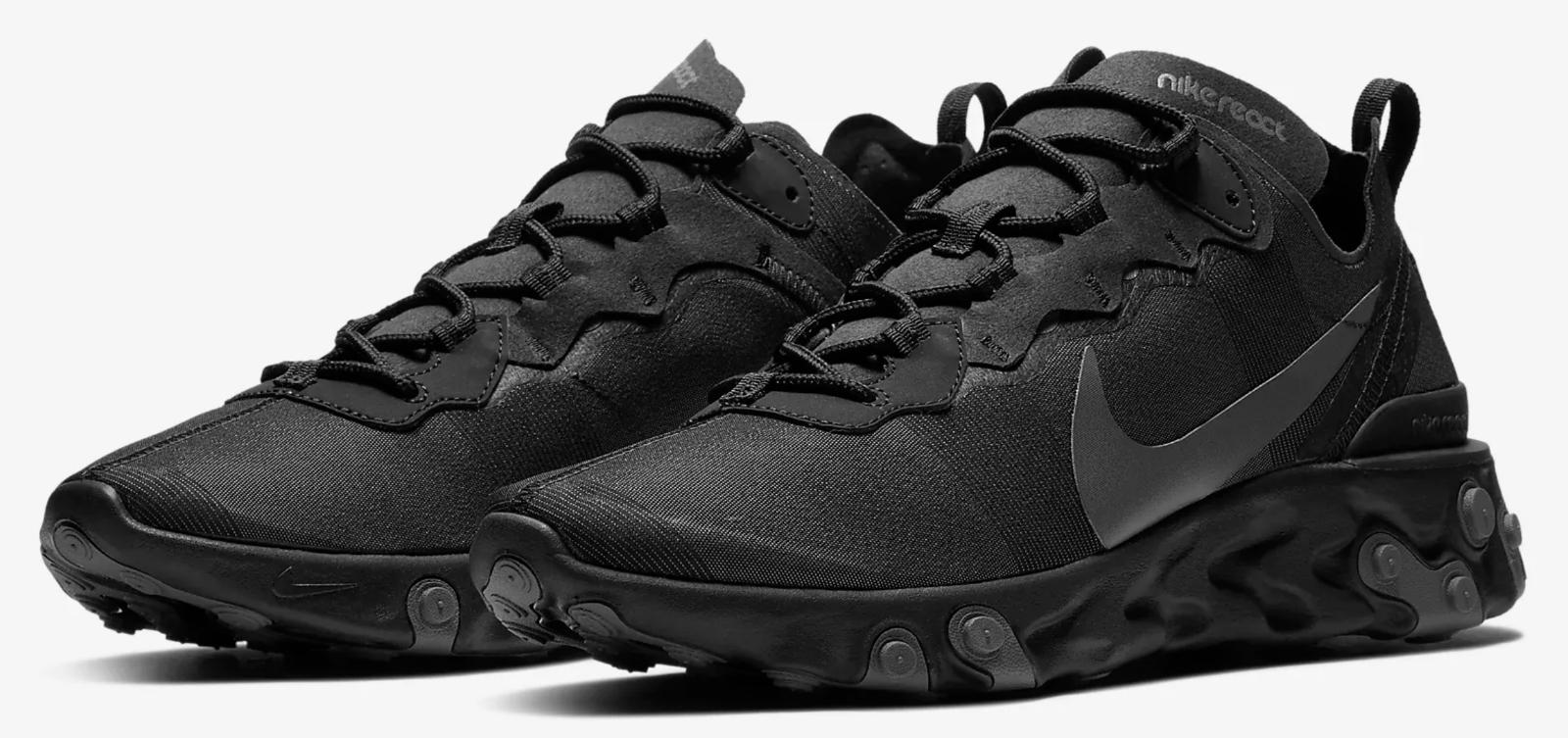 triple black nike react 55